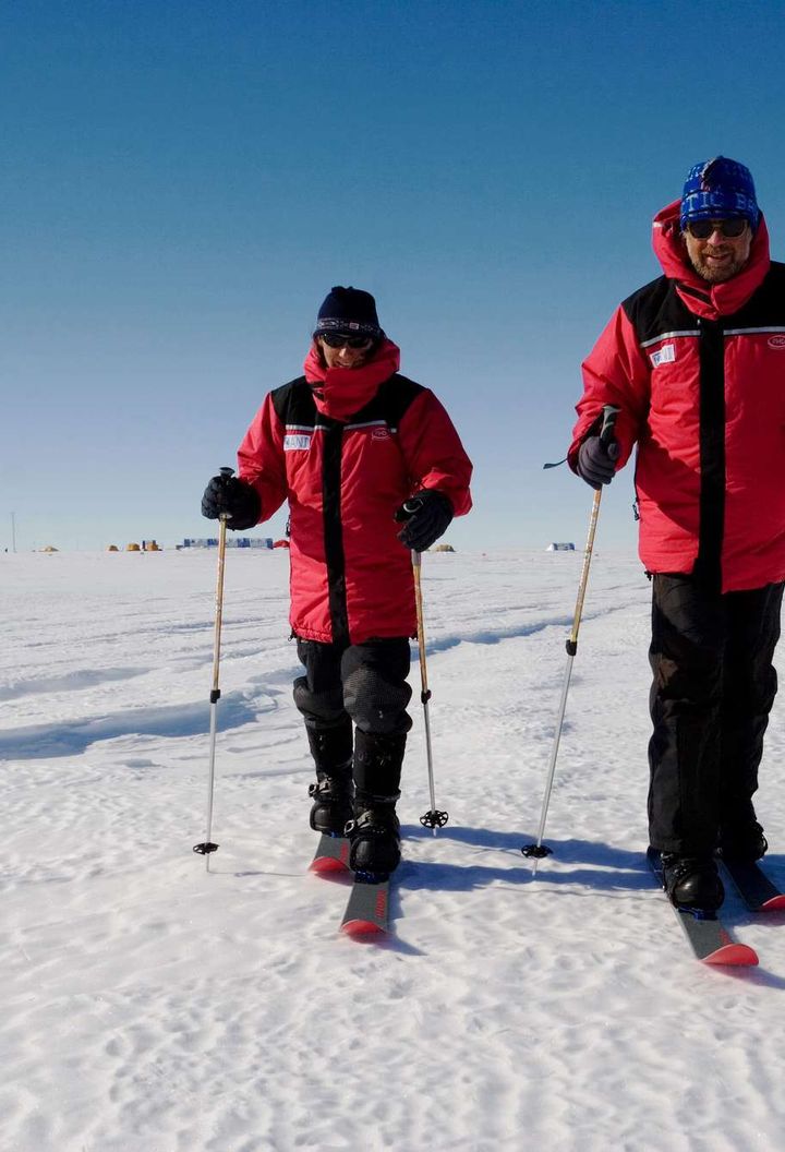 antarctica union glacier cross country skiing ani