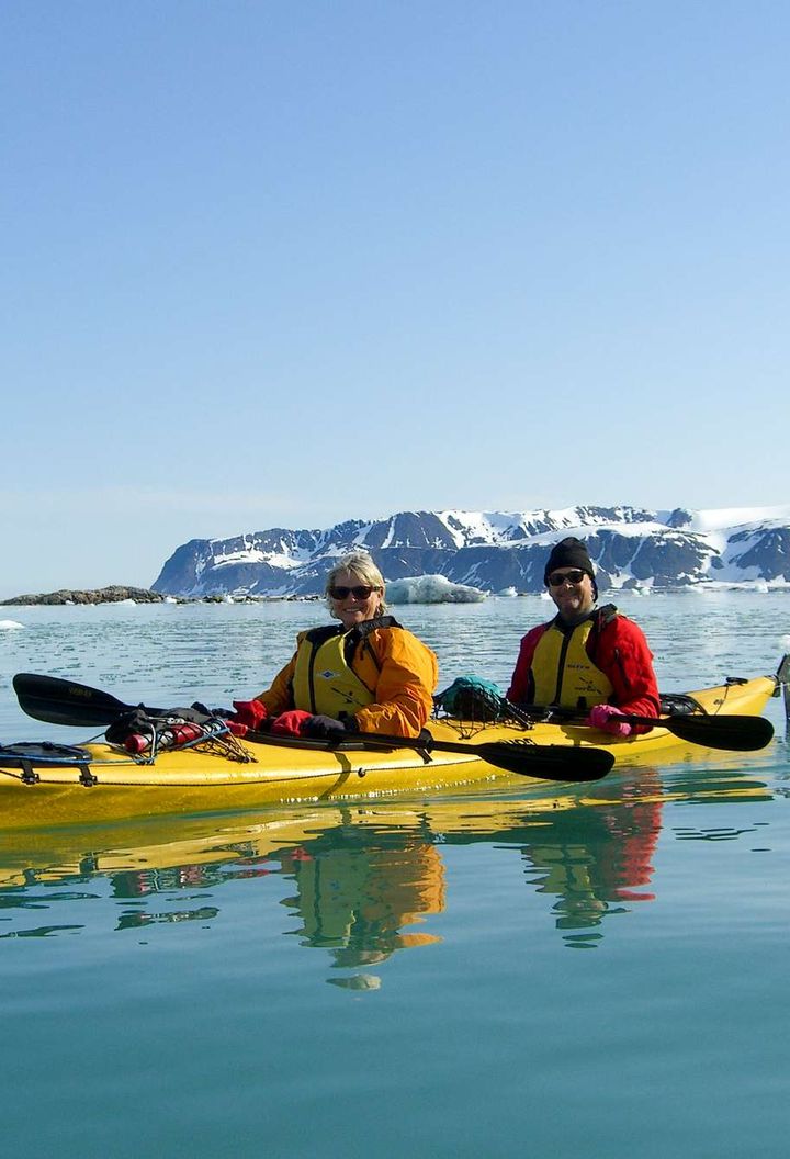 arctic kayaking adventure option ae