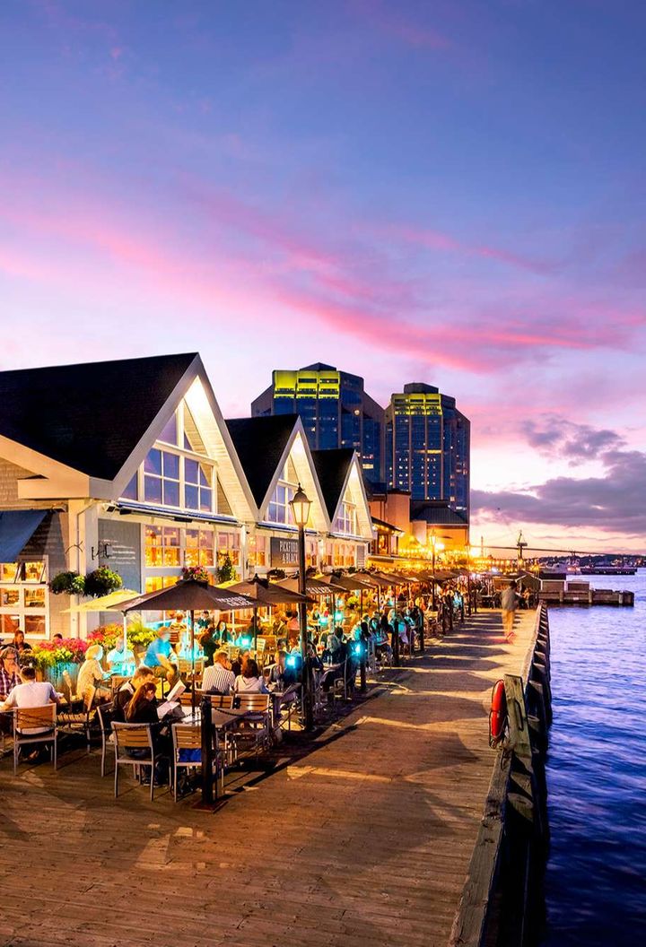 canada nova scotia dining on halifax waterfront tb