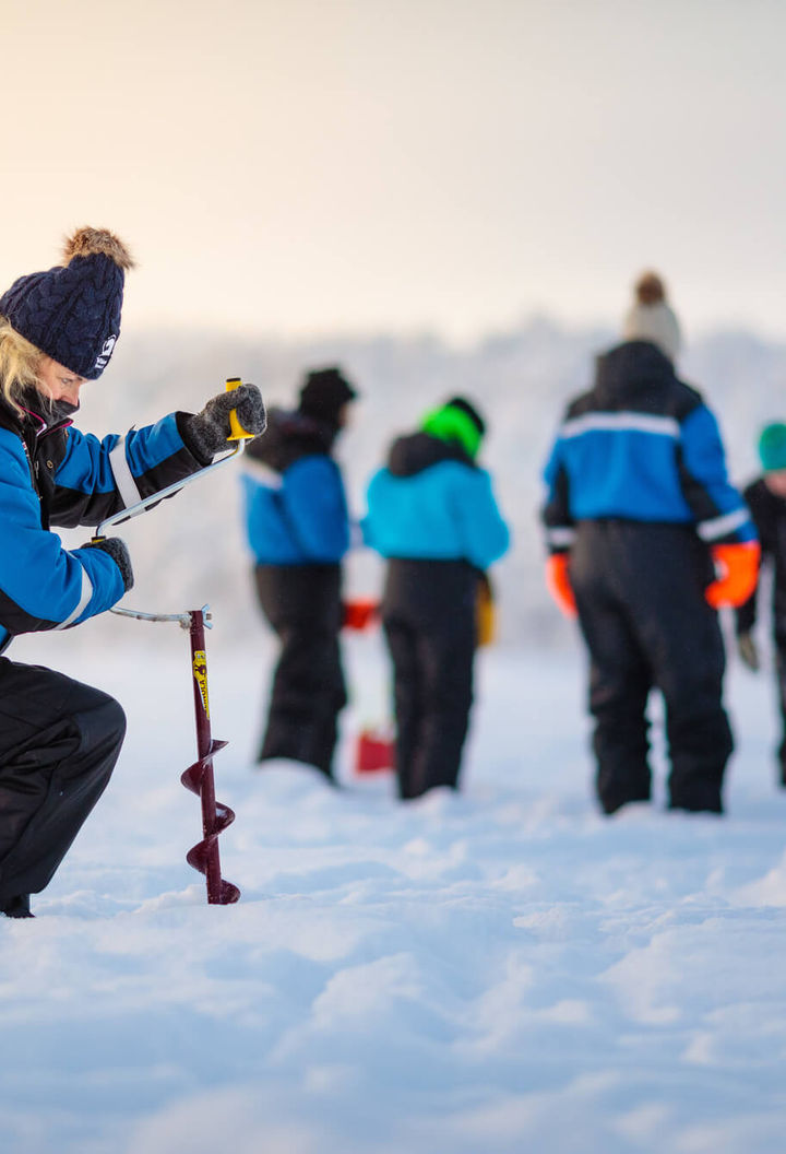 finnish lapland ice fishing inari whs