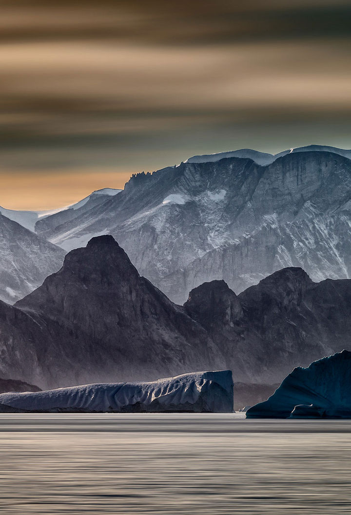 greenland scoresbysund mountain view rth