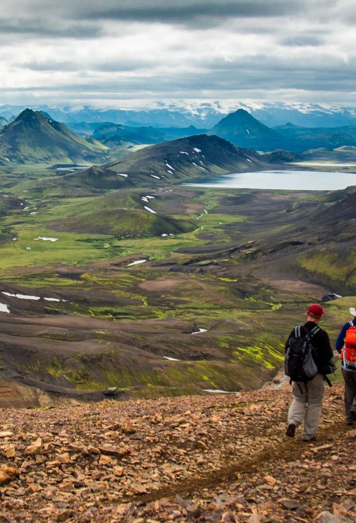 iceland highlands laugavegur hiking trail img