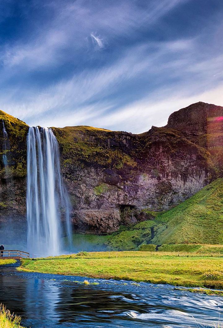 Iceland holidays - visit Seljalandsfoss in the south west