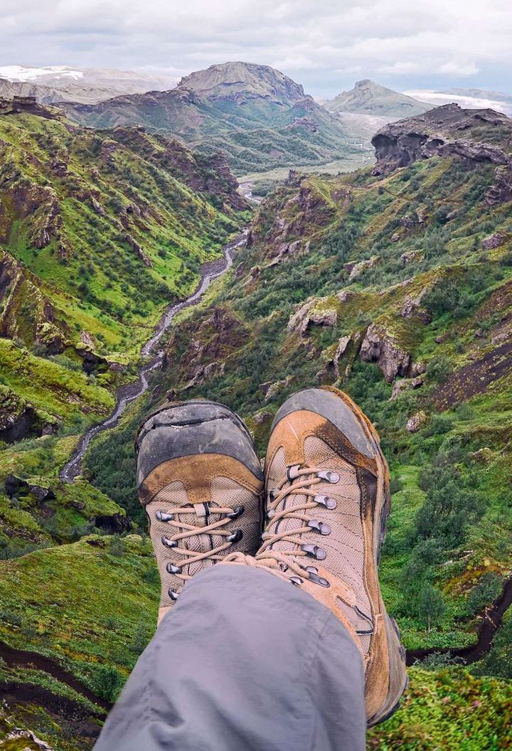 iceland south west thorsmork hiking boots adstk