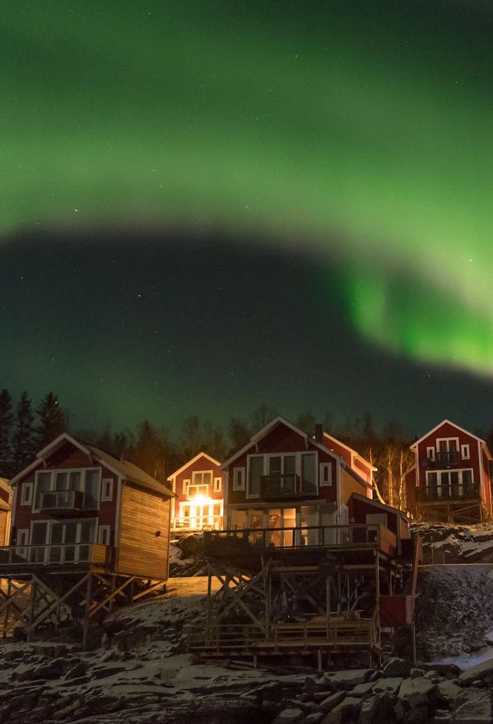 malangen resort cabins and northern lights gt