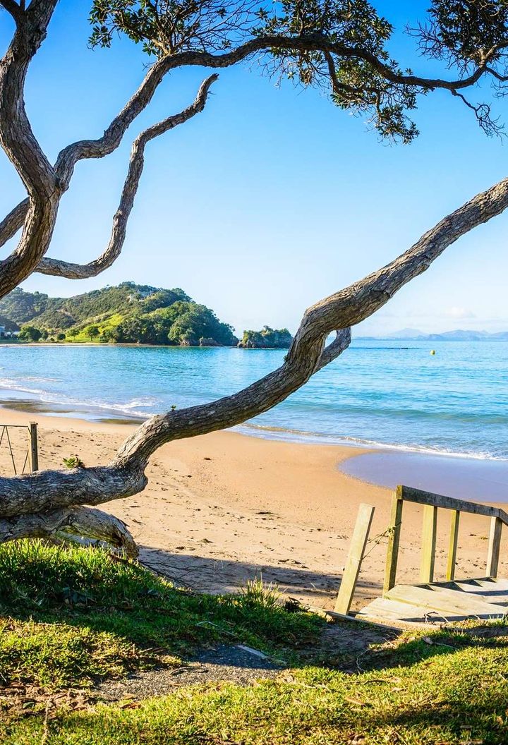 new zealand northland bay of islands beach istk