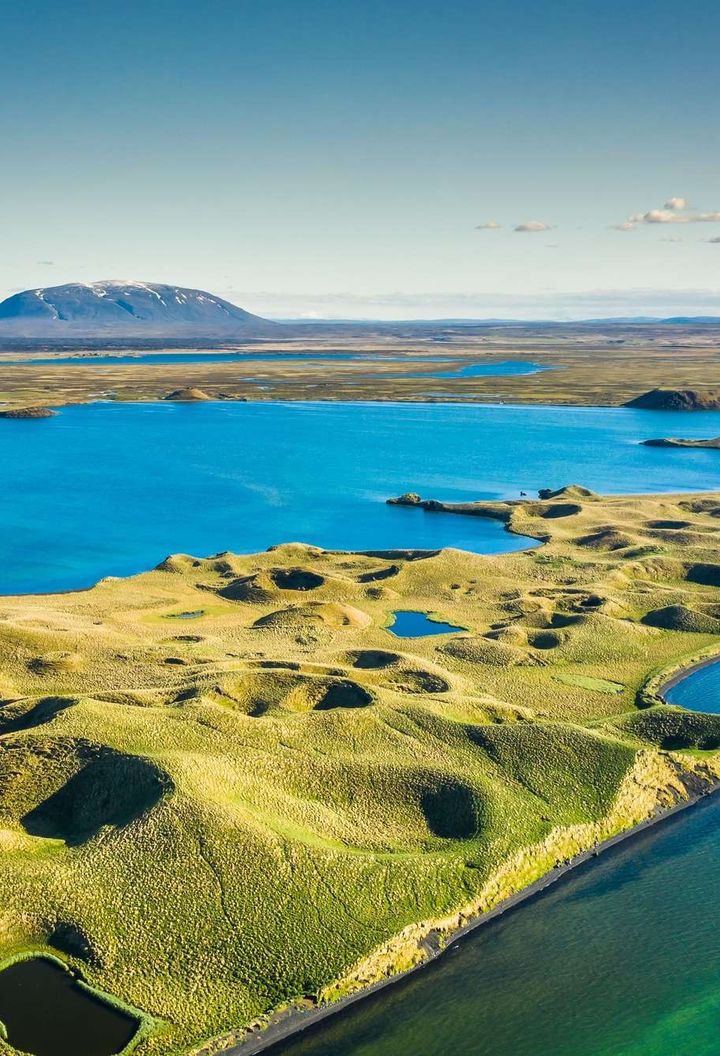 north iceland lake myvatn pseudocraters istk