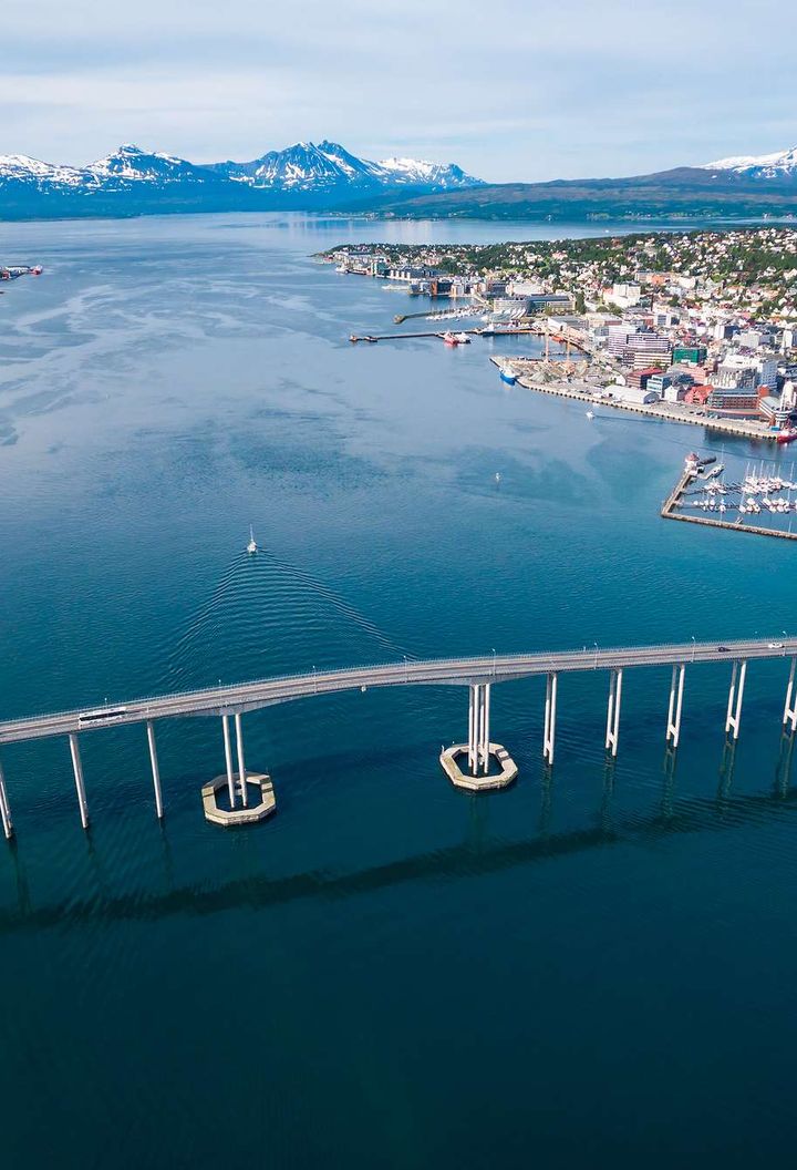 northern norway tromso bridge istk