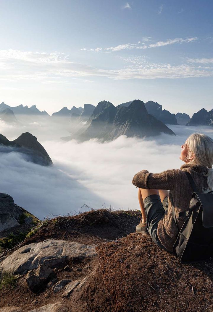 norway above the clouds in lofoten havila