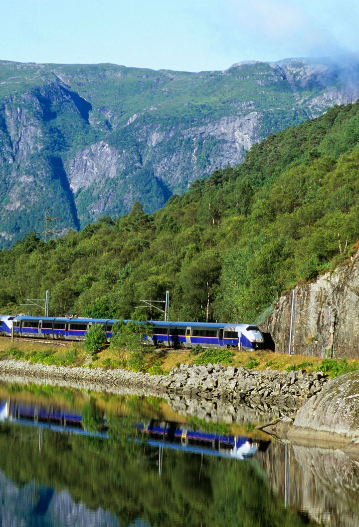 norway bergen oslo railway summer m