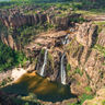 australia kakadu national park scenic flight over twin falls waterfall