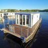 finland standard houseboat exterior