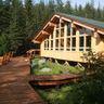 kenai fjords glacier lodge exterior