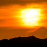 new zealand tongariro guided walk sunset over volcano