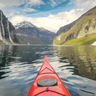 norway fjords geirangerfjord kayak pov istk