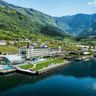 view of hotel ullensvang lofthus fjord norway